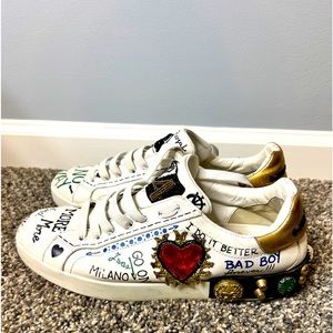 Size 10.5 Mens Dolce&Gabbana Portofino Sneaker